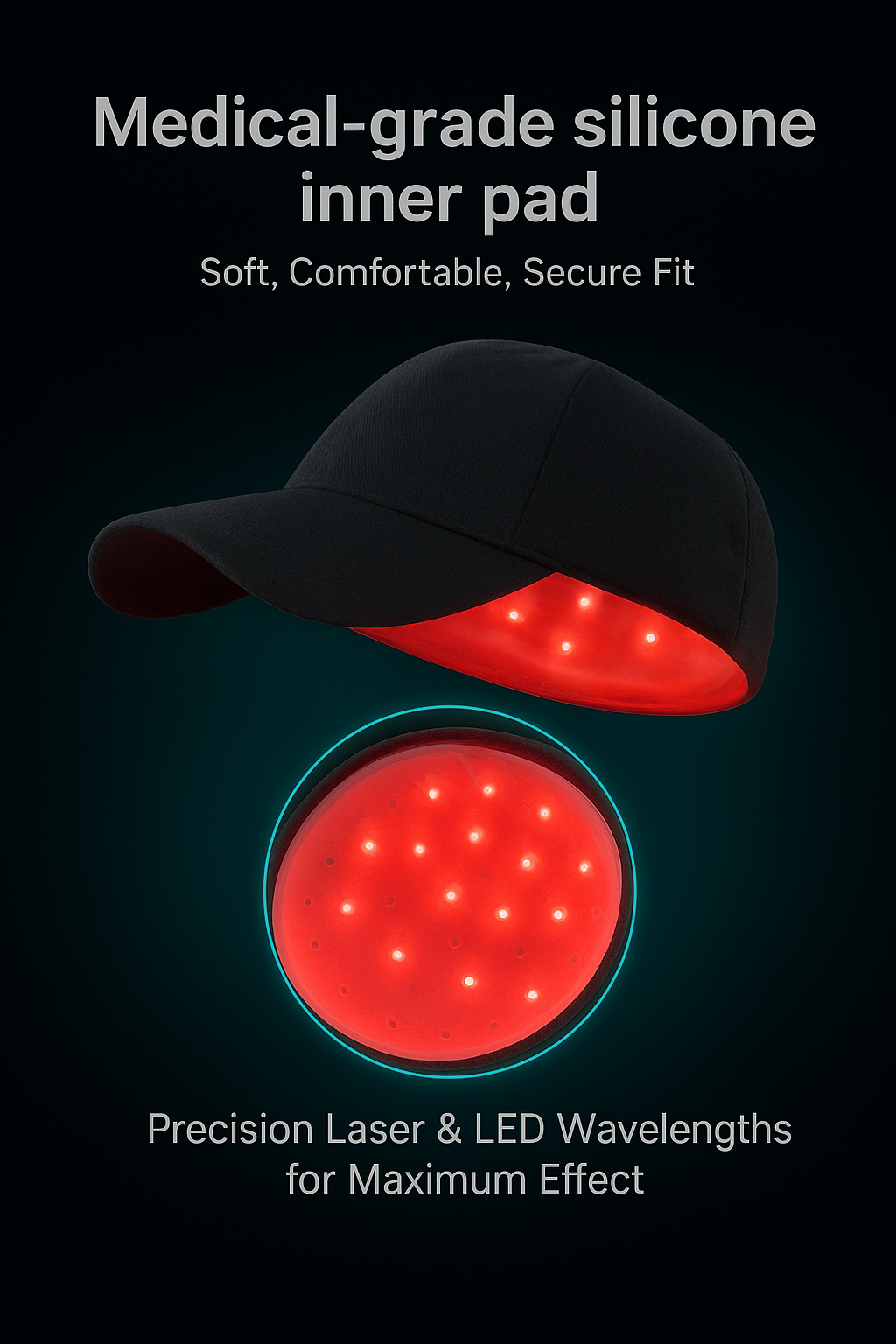 ReViveCap™ Pro (Coming Soon) — Clinical-Grade Laser Hair Growth Therapy for Thicker, Fuller Hair